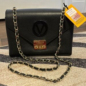 NWT Valentino by Mario Valentino Shoulder/Crossbody Genuine Leather Bag